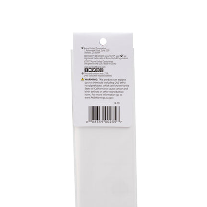 Westcott 8ths Graph Beveled Plastic Ruler - 12" x 2"