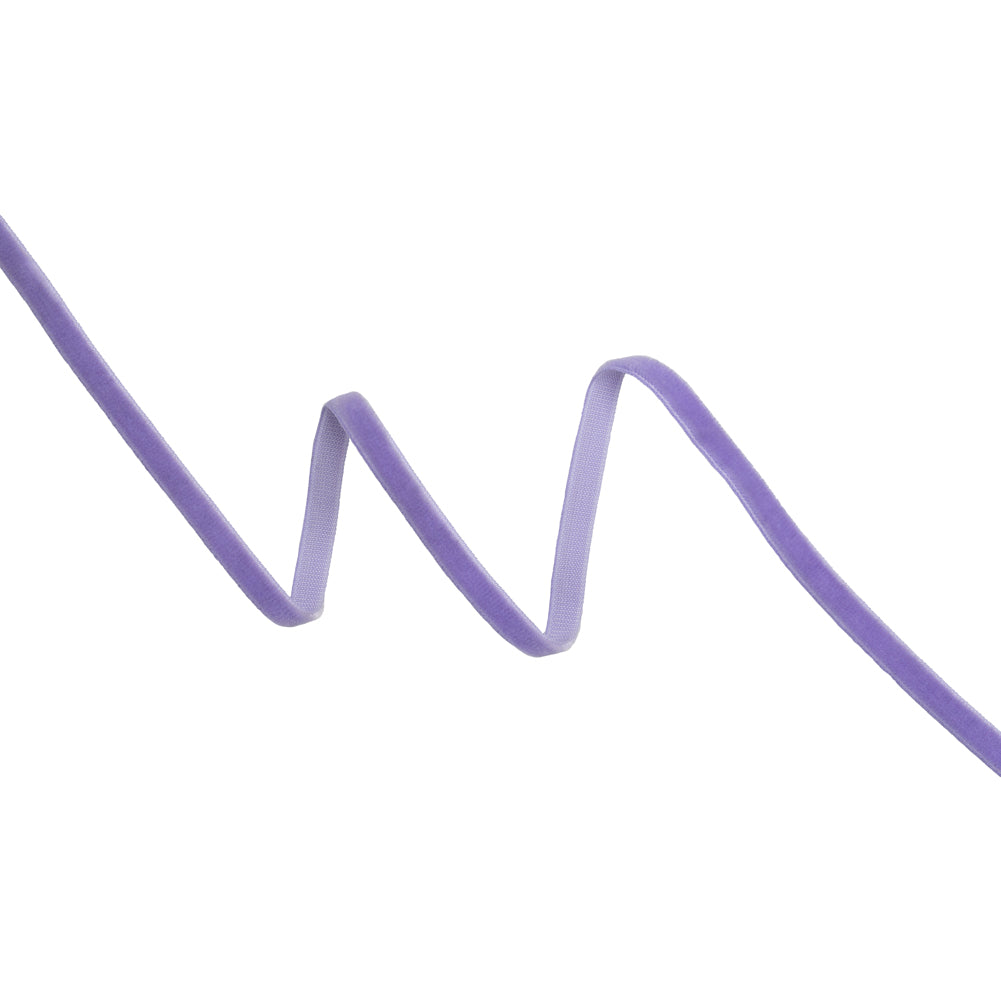 Velvet Ribbon Single Faced - 0.25" - Lavender