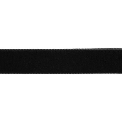 Velvet Ribbon Single Faced - 0.875" - Black