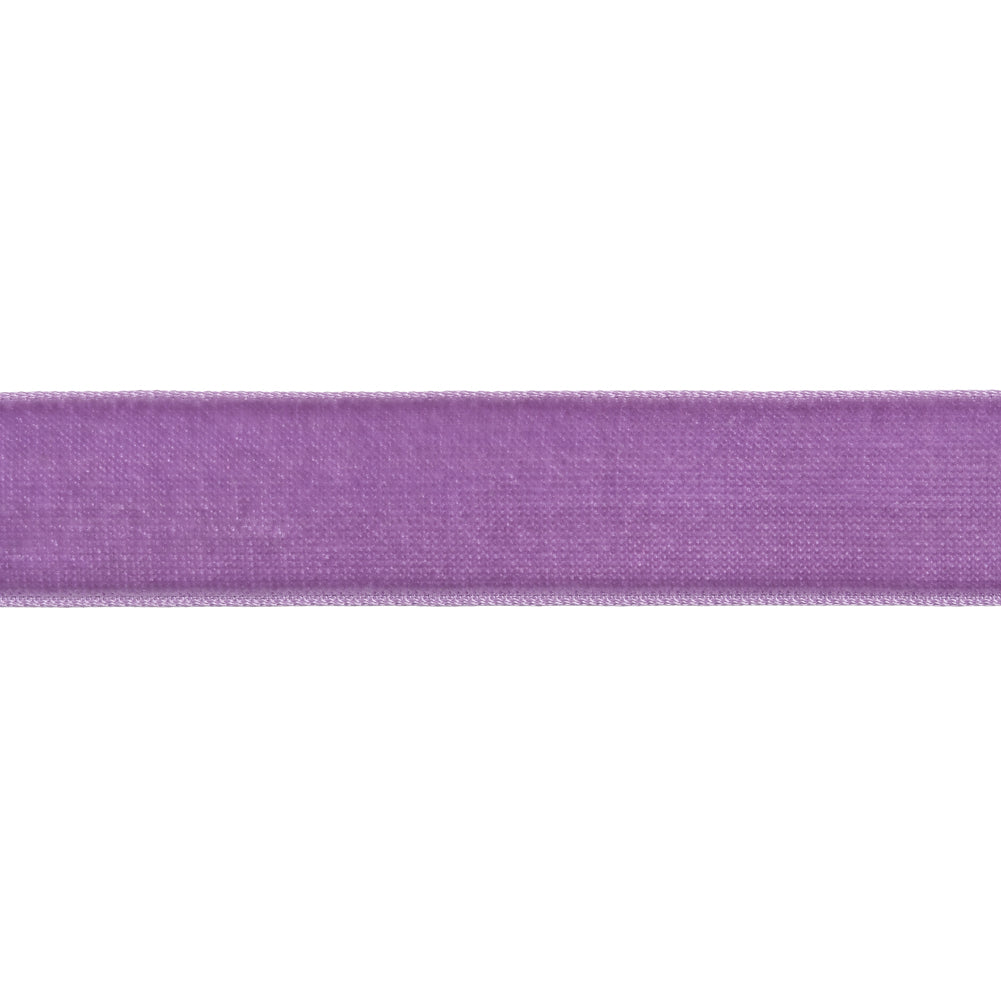 Rayon Velvet Ribbon Single Faced - 0.875" - Lilac