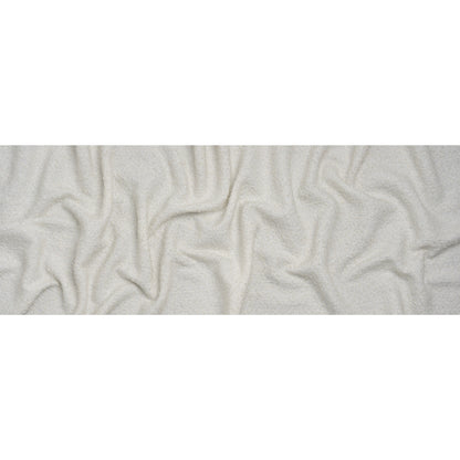 Wool Blend Boucle - White - Deadstock