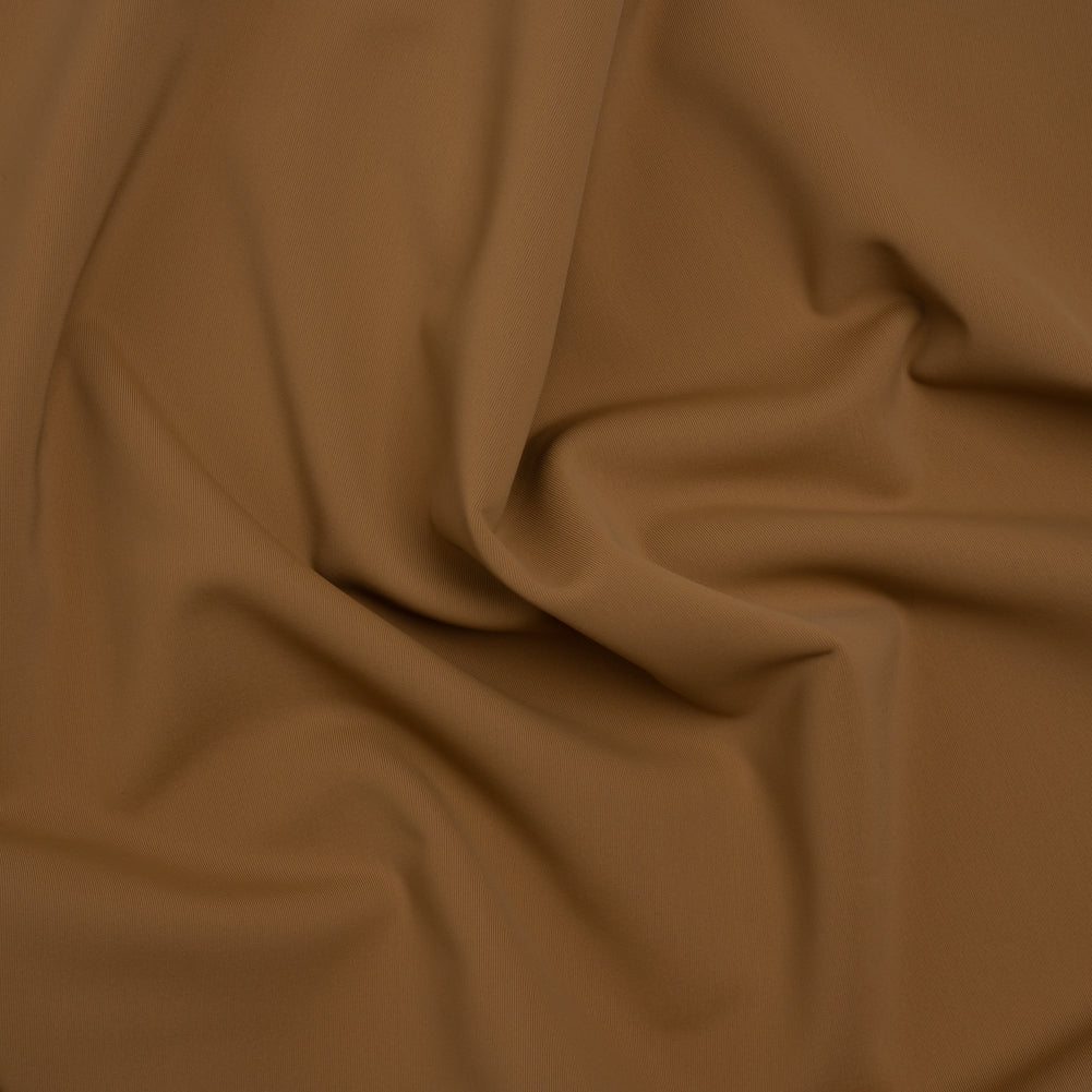 Stretch Nylon Swimwear Tricot - Cappucino Brown - Designer Deadstock