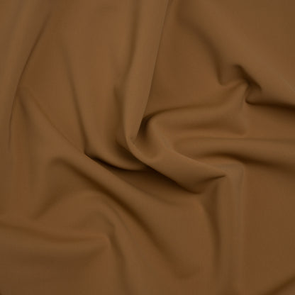 Stretch Nylon Swimwear Tricot - Cappucino Brown - Designer Deadstock