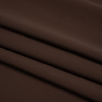 Stretch Nylon Swimwear Tricot - Chocolate Brown - Designer Deadstock