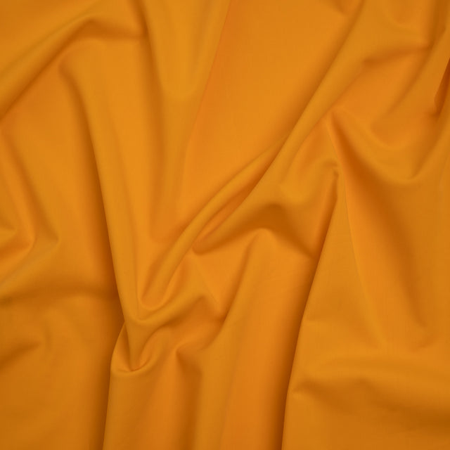 Stretch Nylon Swimwear Tricot - Tangerine - Designer Deadstock