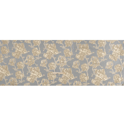 Metallic Brocade - Ivory, Beige, and Gold Flowers on Flowers