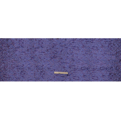 Metallic Brocade - Periwinkle, Royal Blue and Purple Mottled Abstract