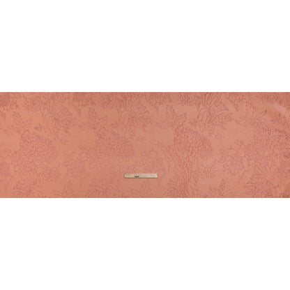 Metallic Brocade - Baby Pink and Magenta Illustrated Garden