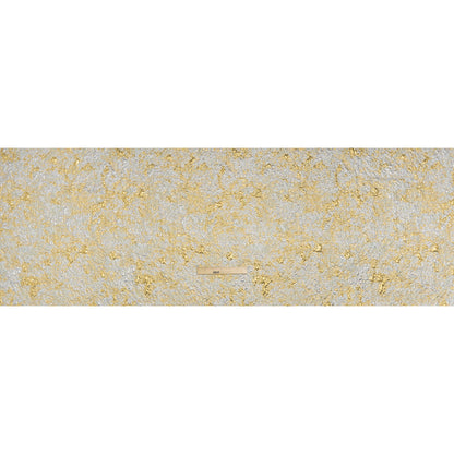 Metallic Brocade - Silver and Gold Abstract Sponge Texture