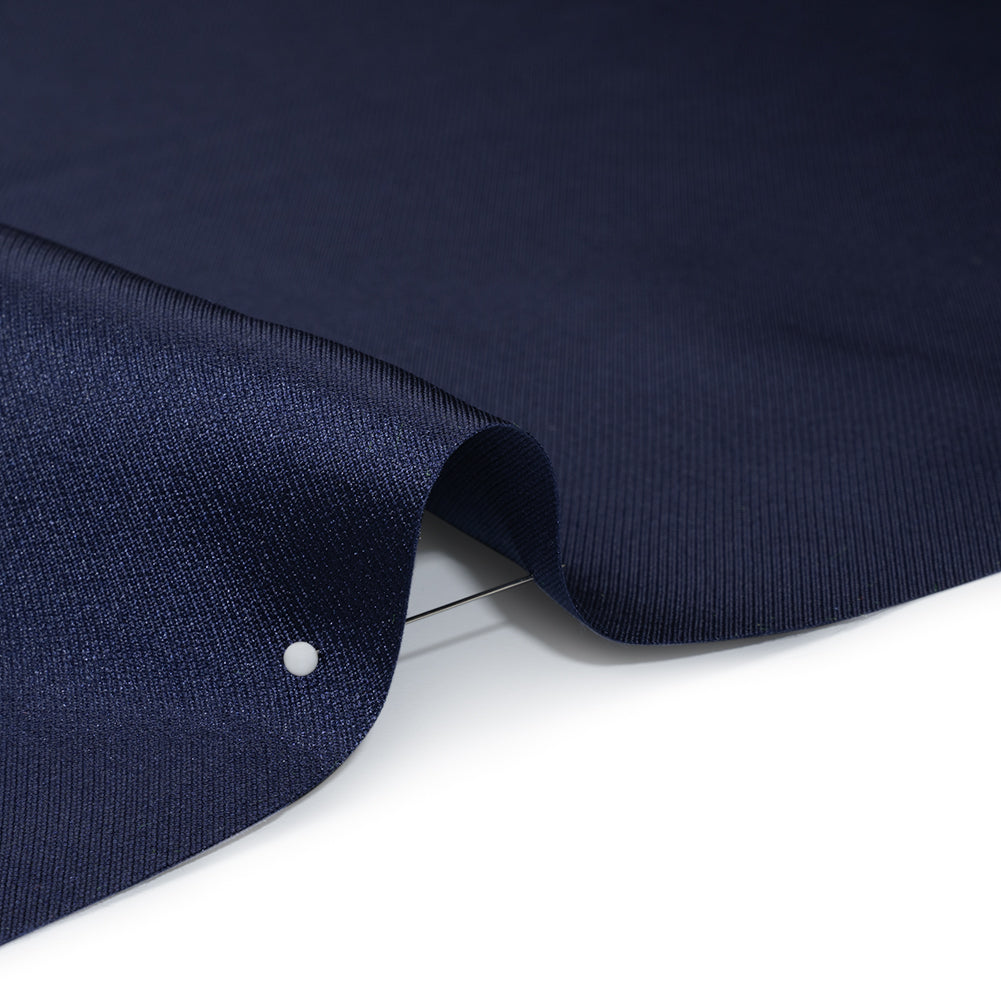 Polyester Mikado - Navy Blue - Frances Collection