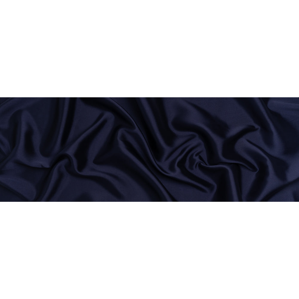 Polyester Mikado - Navy Blue - Frances Collection