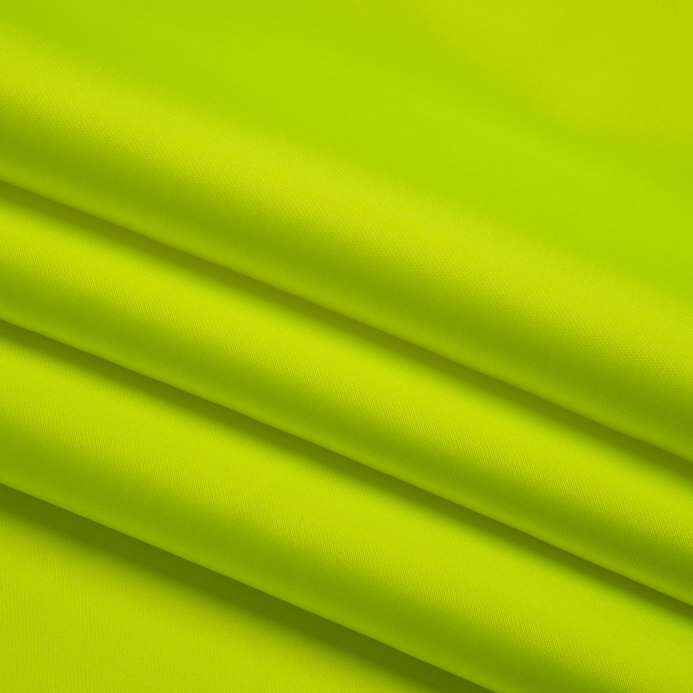 Polyester Mikado - Neon Yellow - Frances Collection - Folded