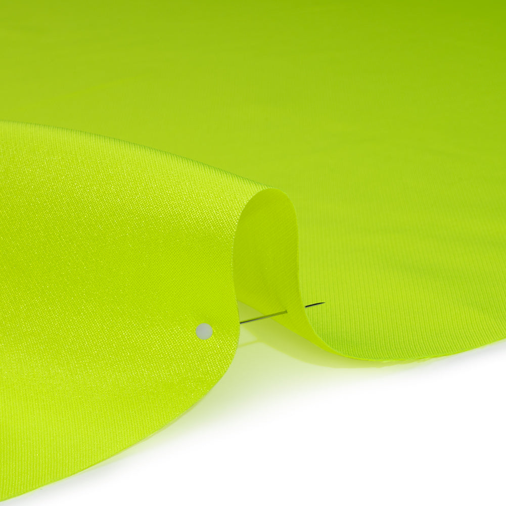 Polyester Mikado - Neon Yellow - Frances Collection - Detail