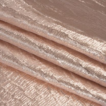 Metallic Brocade - Rose Gold Subtle Wrinkles - Kylie Collection