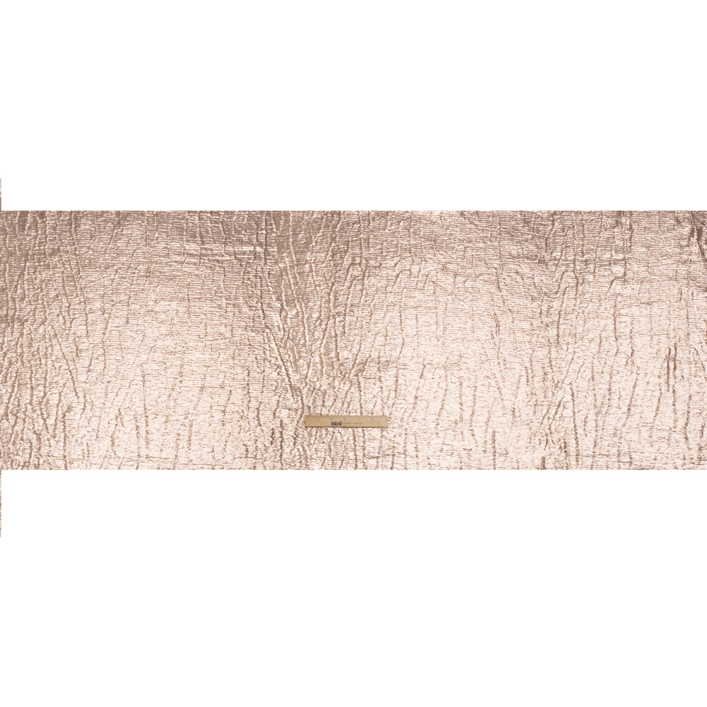 Metallic Brocade - Rose Gold Subtle Wrinkles - Kylie Collection - Full