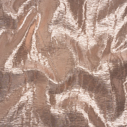 Metallic Brocade - Rose Gold Subtle Wrinkles - Kylie Collection