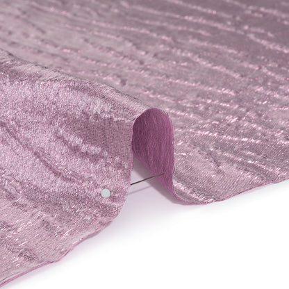 Metallic Brocade - Orchid Purple Subtle Wrinkles - Kylie Collection