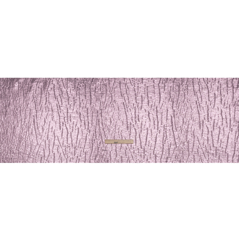 Metallic Brocade - Orchid Purple Subtle Wrinkles - Kylie Collection