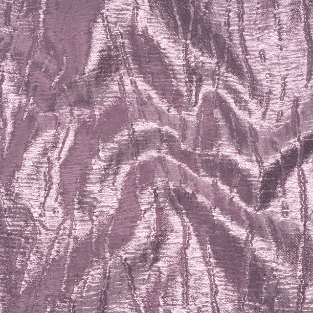 Metallic Brocade - Orchid Purple Subtle Wrinkles - Kylie Collection