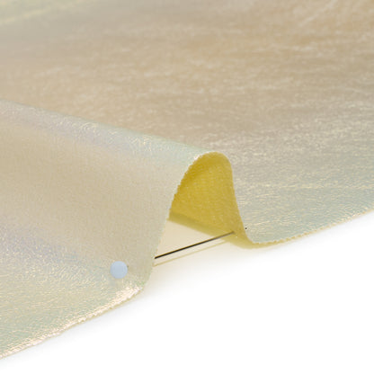 Crinkled Metallic Faux Leather - Pastel Rainbow Ombre - Adriana Collection