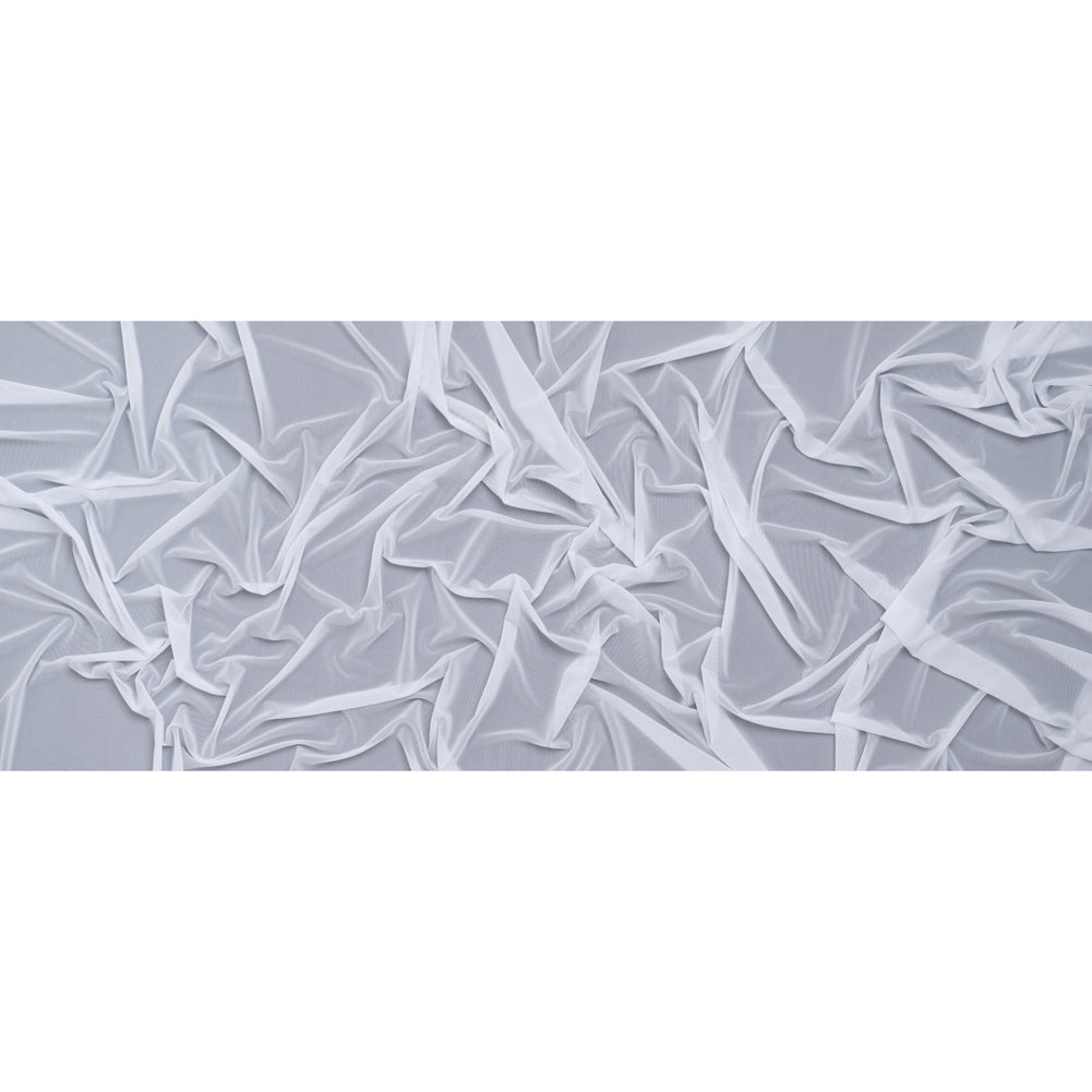 Nylon Stretch Mesh - White - Bernetta Collection