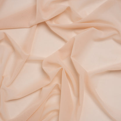 Nylon Stretch Mesh - Pale Beige - Bernetta Collection Drape