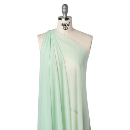 Nylon Stretch Mesh - Mint - Bernetta Collection Folded