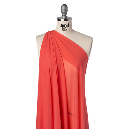 Nylon Stretch Mesh - Coral - Bernetta Collection