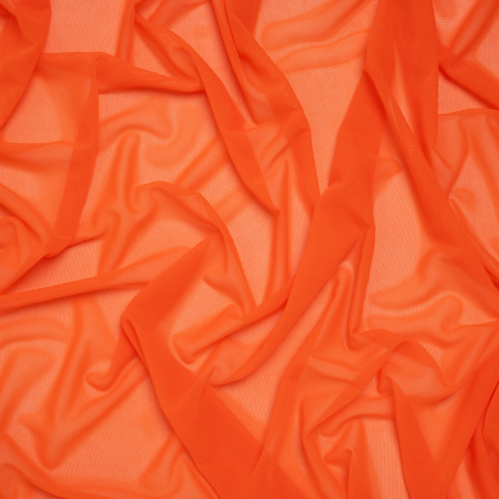 Nylon Stretch Mesh - Orange - Bernetta Collection