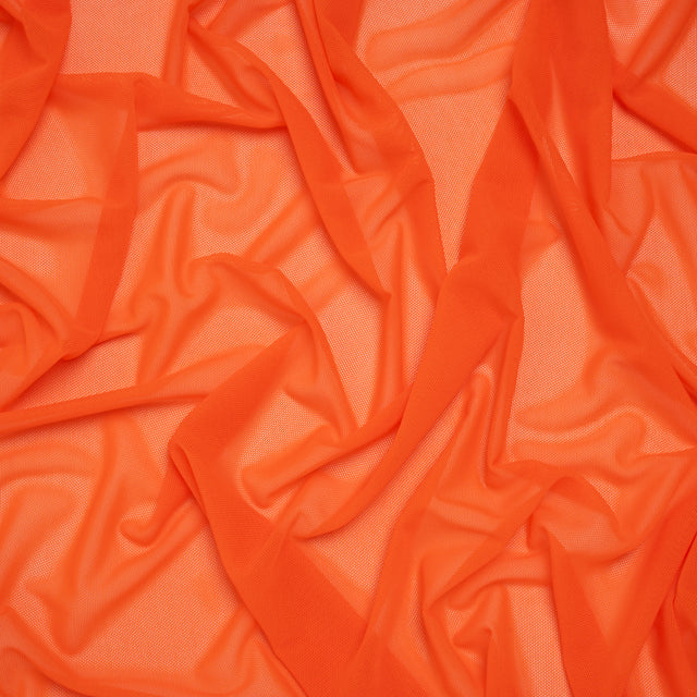 Nylon Stretch Mesh - Orange - Bernetta Collection