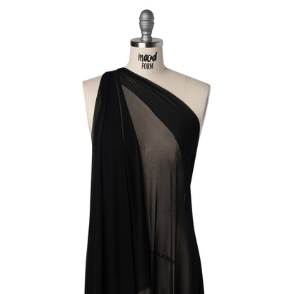 Nylon Stretch Mesh - Black - Bernetta Collection