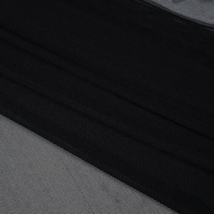 Nylon Stretch Mesh - Black - Bernetta Collection