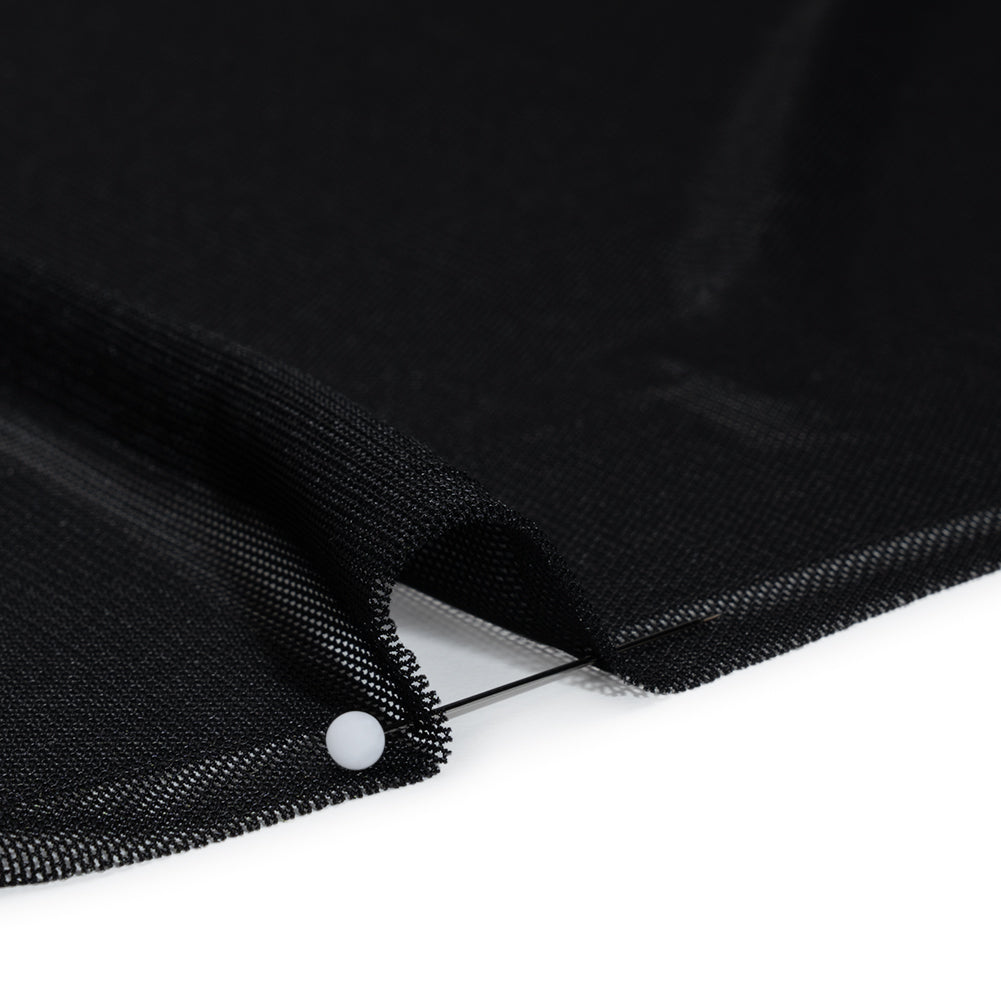 Nylon Stretch Mesh - Black - Bernetta Collection