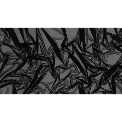 Nylon Stretch Mesh - Black - Bernetta Collection