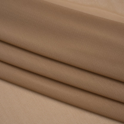 Nylon Stretch Mesh - Dark Beige - Bernetta Collection Detail