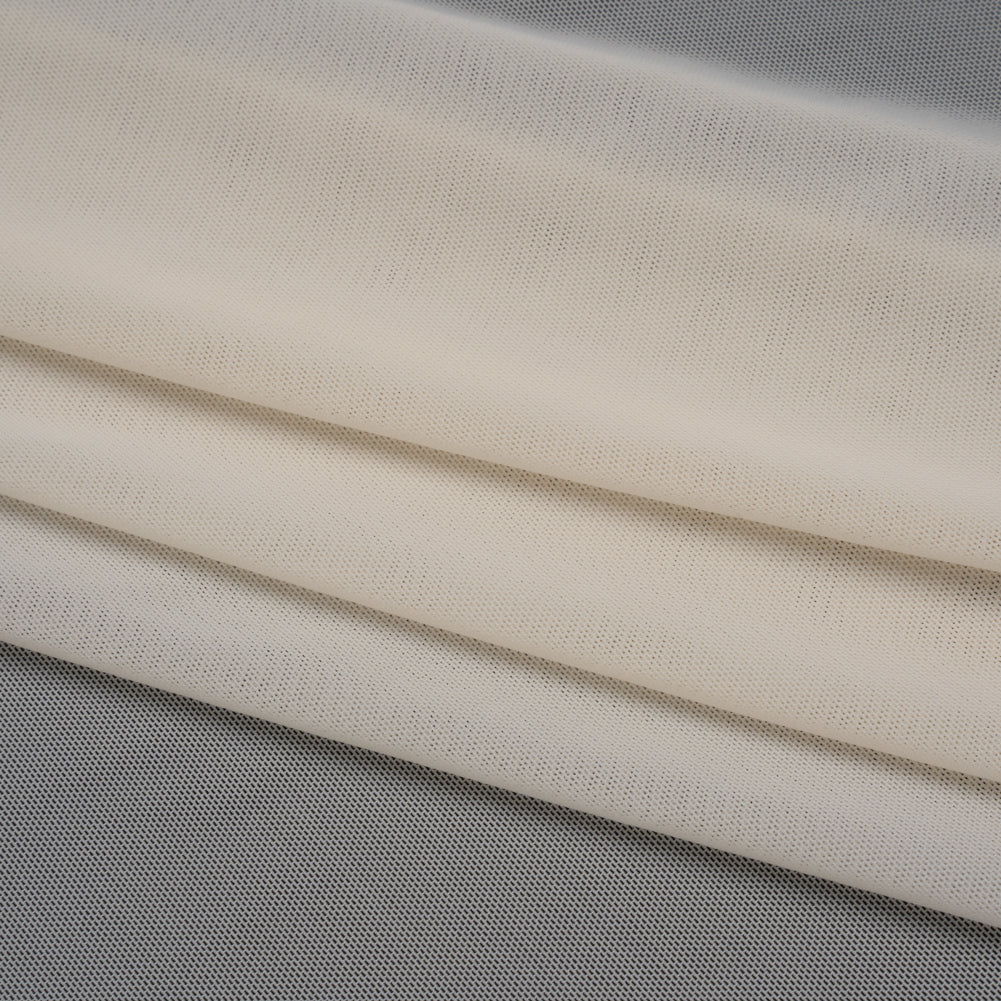 Nylon Stretch Mesh - Ivory - Bernetta Collection - Detail