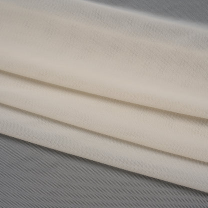 Nylon Stretch Mesh - Ivory - Bernetta Collection