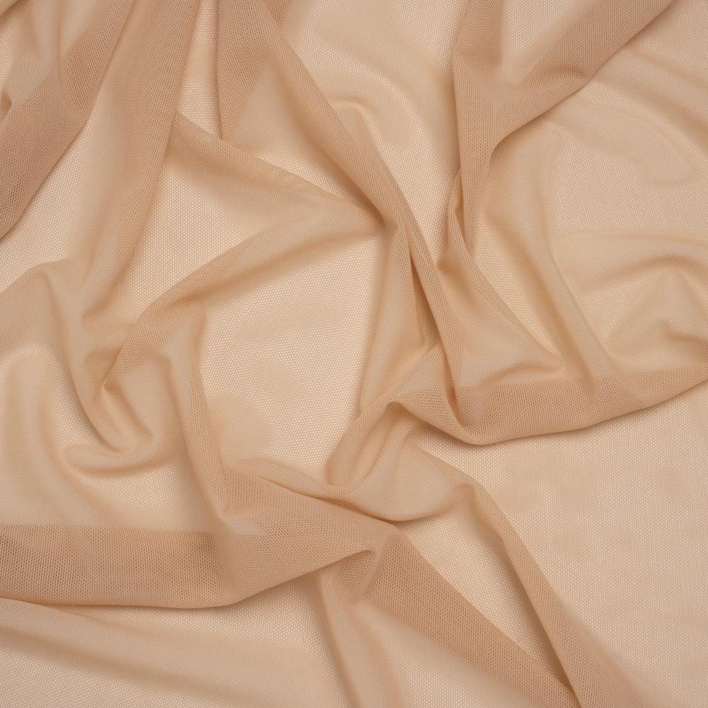 Nylon Stretch Mesh - Dark Nude - Bernetta Collection - Drape