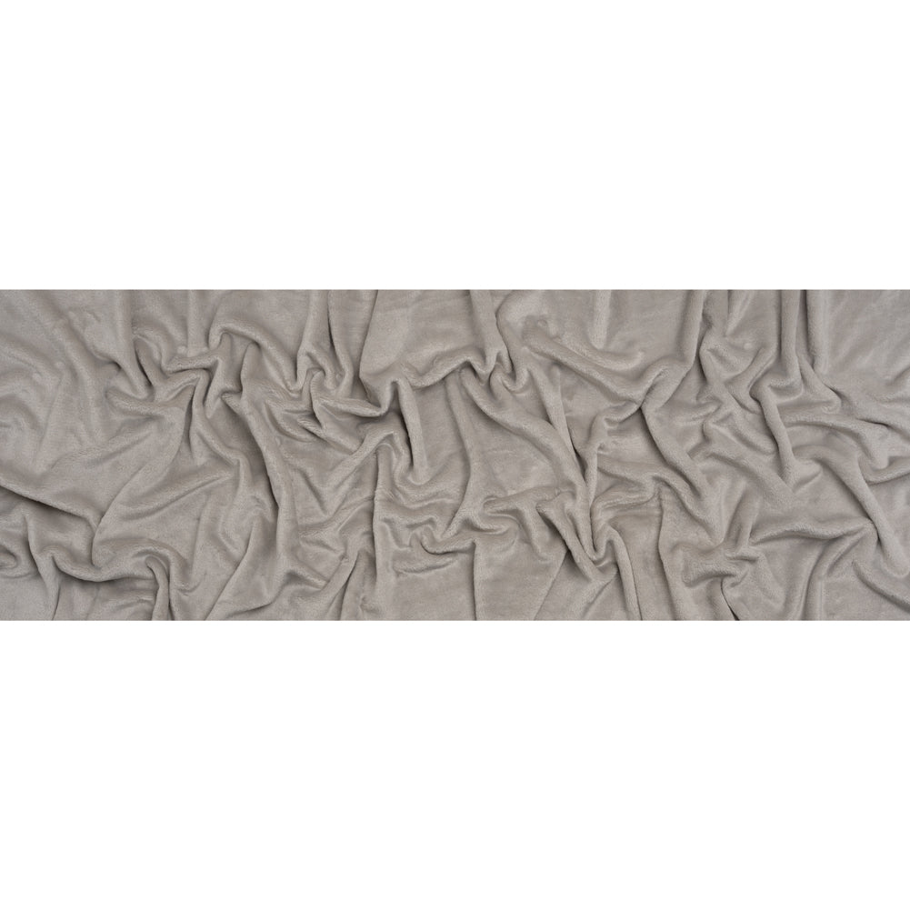 Double Faced Minky Fleece - Platinum - Avery Collection - Full