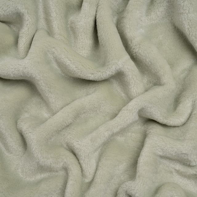Double Faced Minky Fleece - Pale Sage - Avery Collection