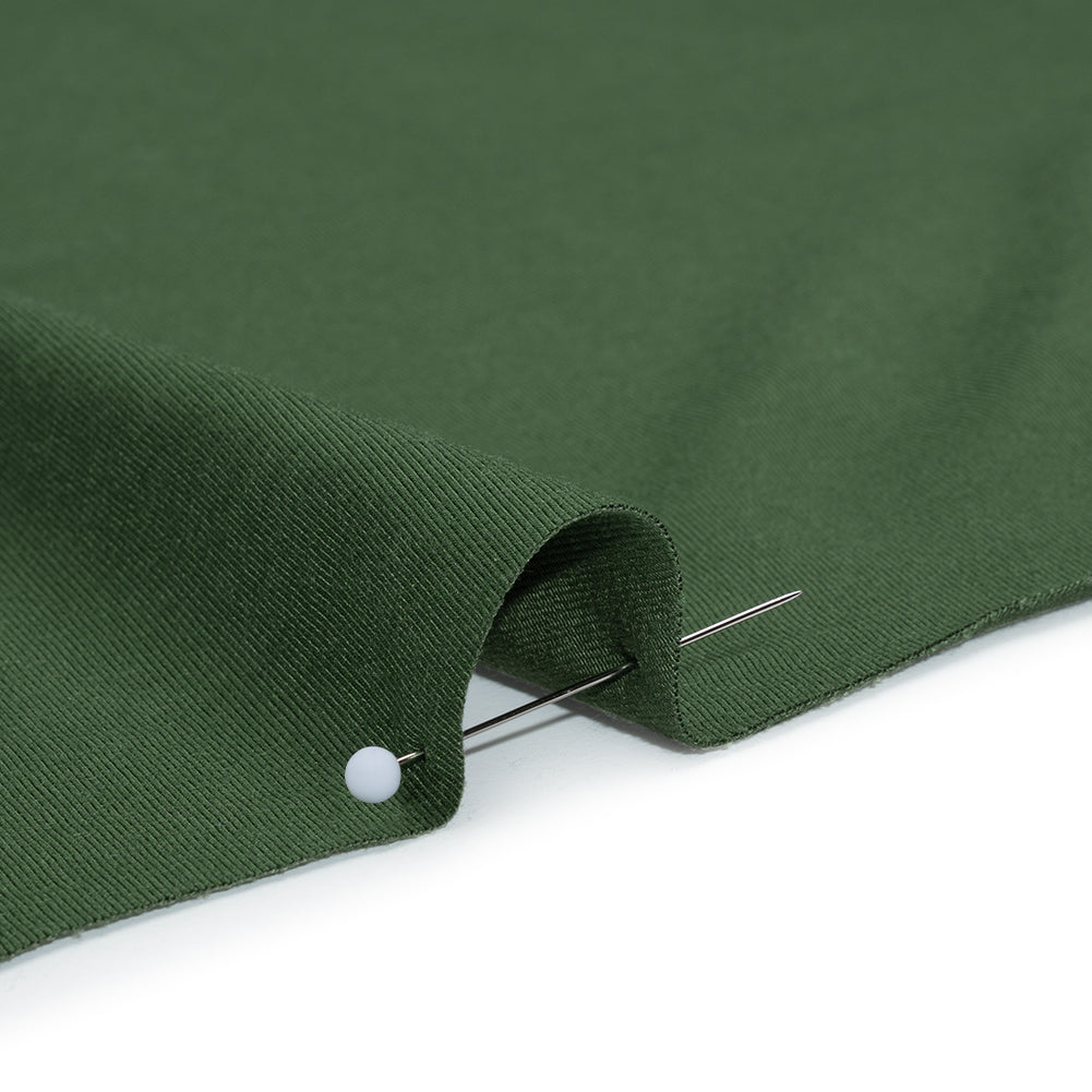 Stretch Bamboo Jersey - Green - Willow Collection
