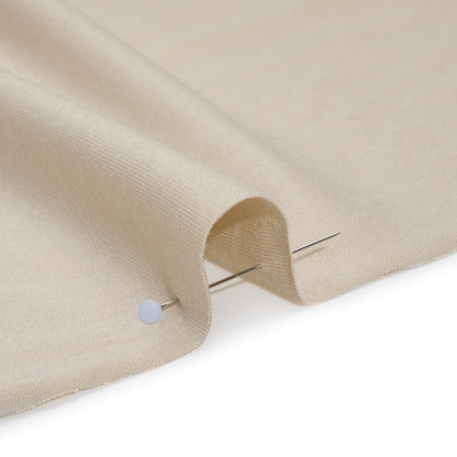 Stretch Bamboo Jersey - Pale Beige - Willow Collection