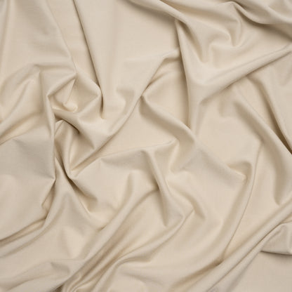 Stretch Bamboo Jersey - Pale Beige - Willow Collection