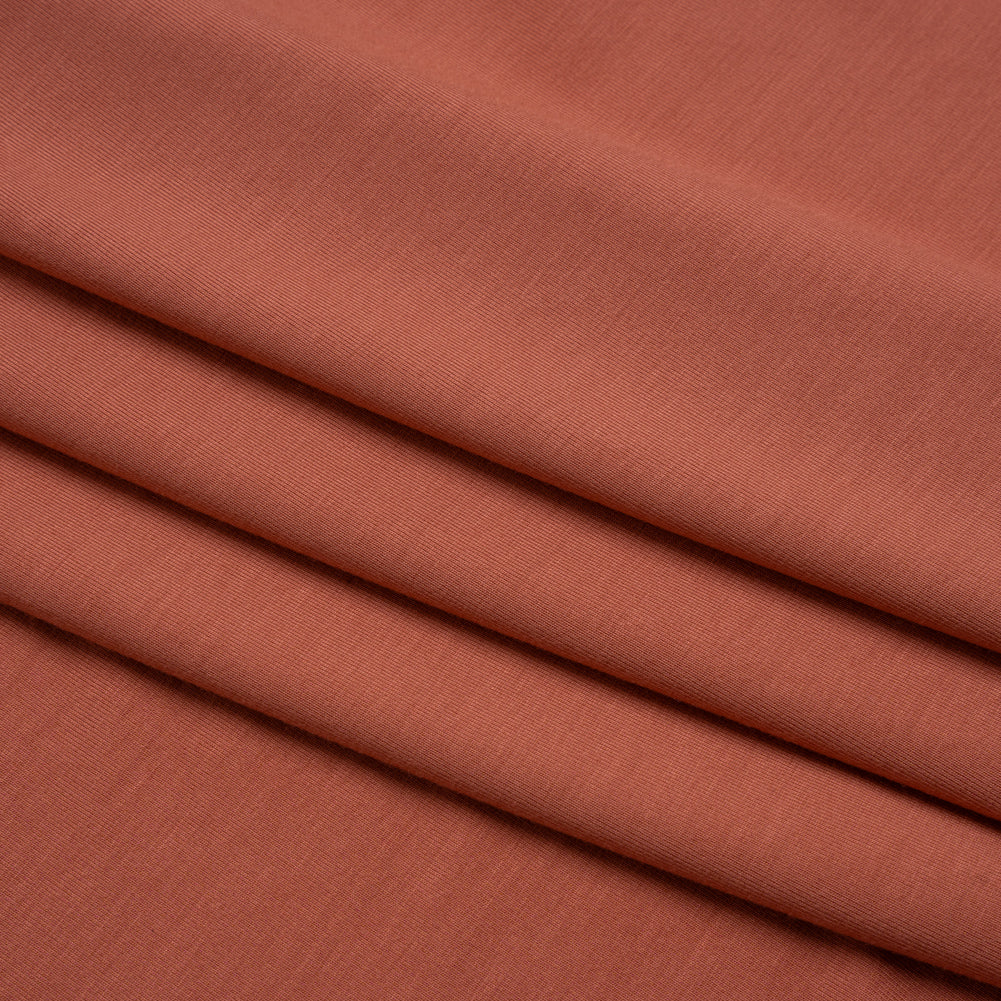Stretch Bamboo Jersey - Sienna Rose - Willow Collection