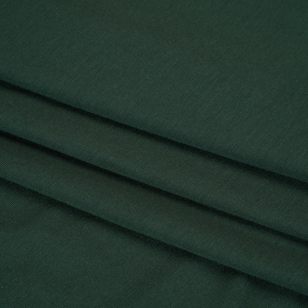 Stretch Bamboo Jersey - Forest - Willow Collection - Folded