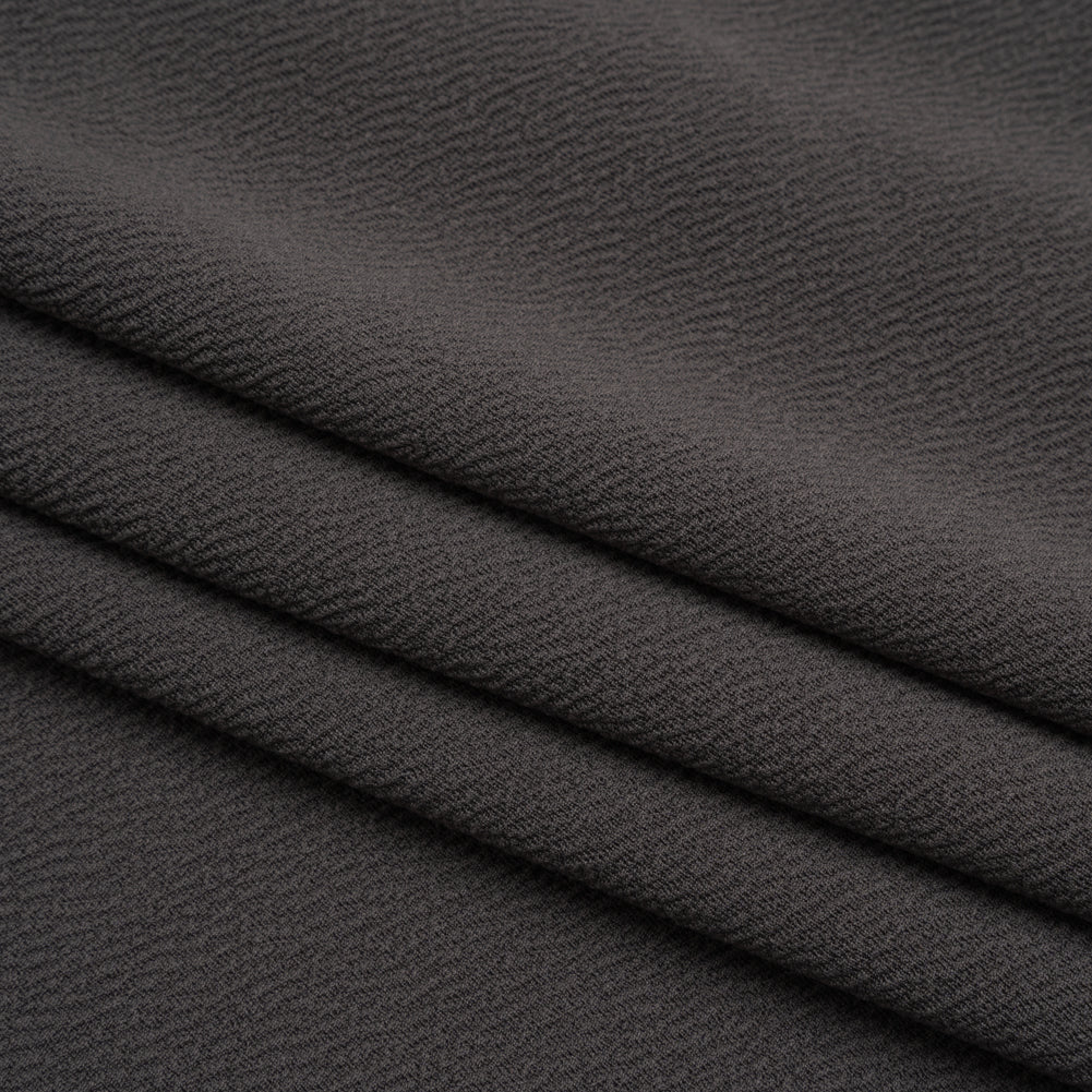 Stretch Liverpool Knit - Charcoal - Evangeline Collection - Folded