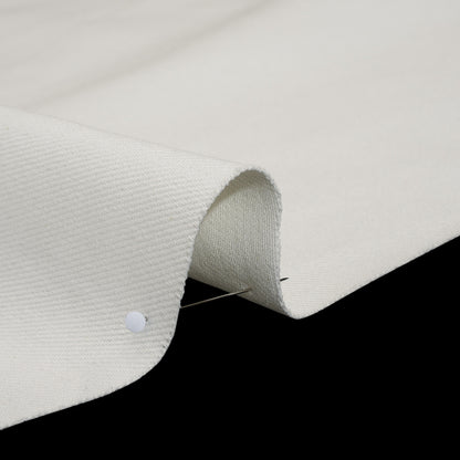 Cotton Twill - White - Deadstock