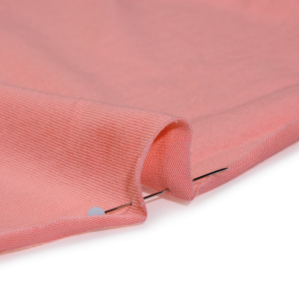 Stretch Cotton and Modal Jersey - Blush Pink - Deadstock