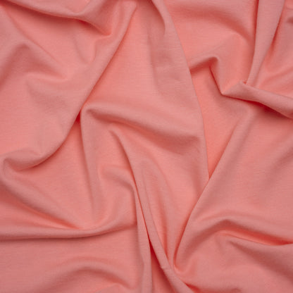 Stretch Cotton and Modal Jersey - Blush Pink - Deadstock
