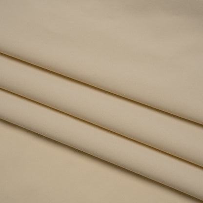 Stretch Nylon Interlock Knit - Beige - Designer Deadstock